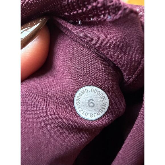 Lululemon Dance Studio Jogger Pants Women’s Size 6 Casual Burgundy - Picture 10 of 10